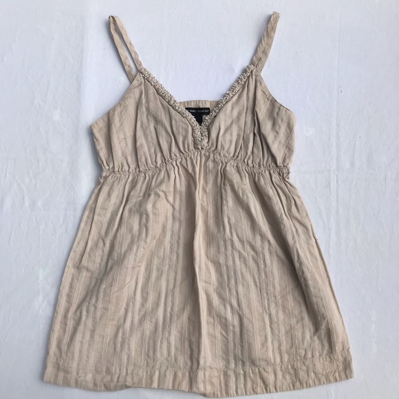 Beaded Neckline Tank Top - Picture 1 of 2